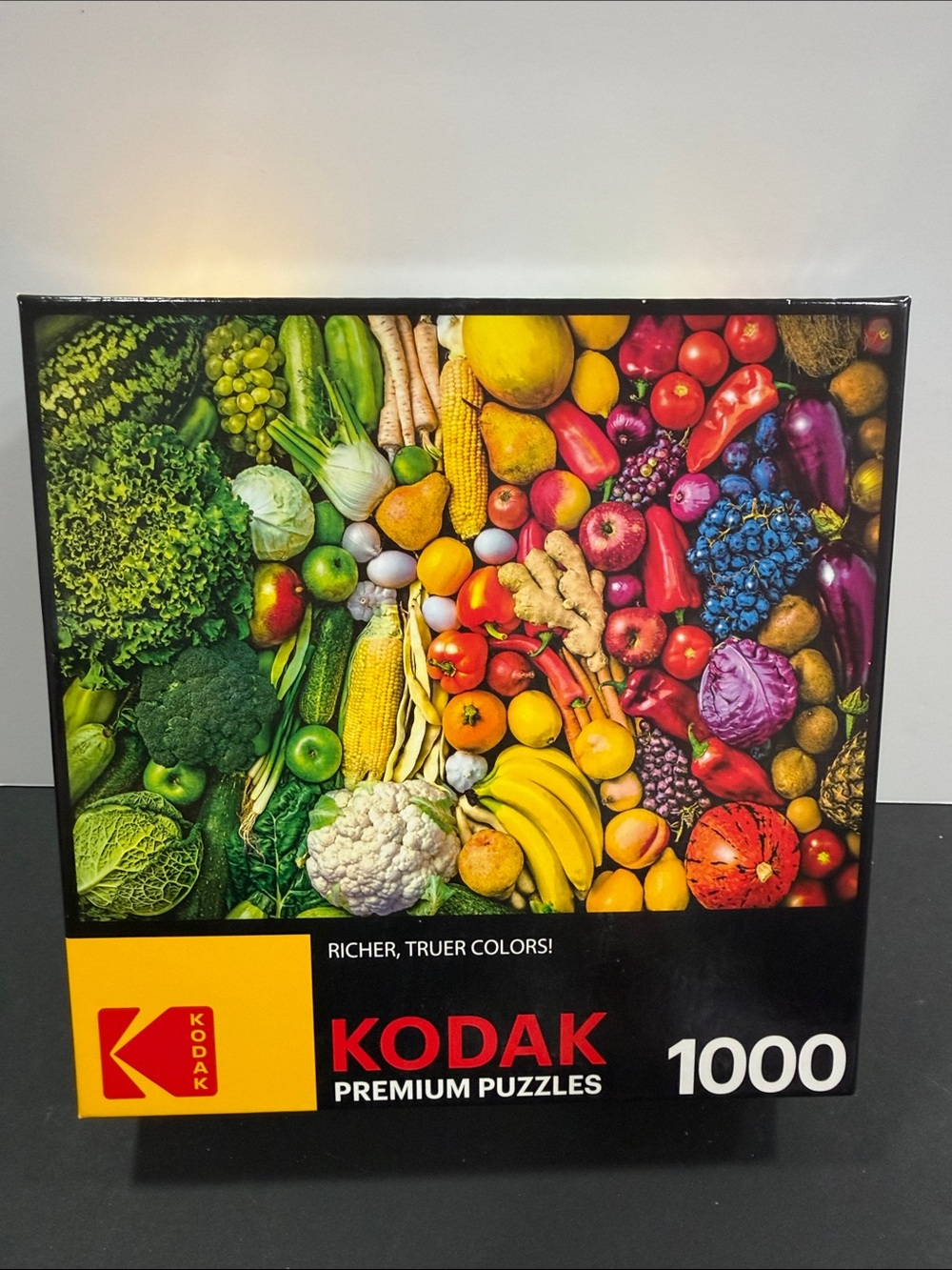 Kodak Rainbow Superfoods 🔴3/$25🔴1000 Piece jigsaw Puzzle